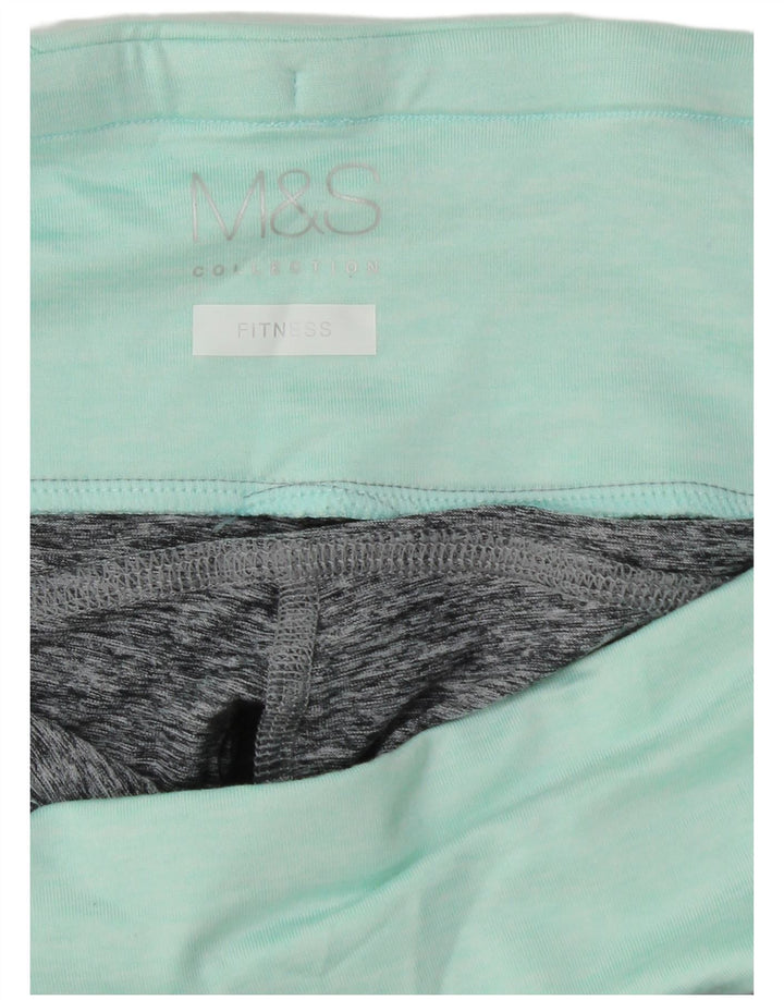 Leggings capri para mujer Marks & Spencer UK 44 Gris medio Colorblock