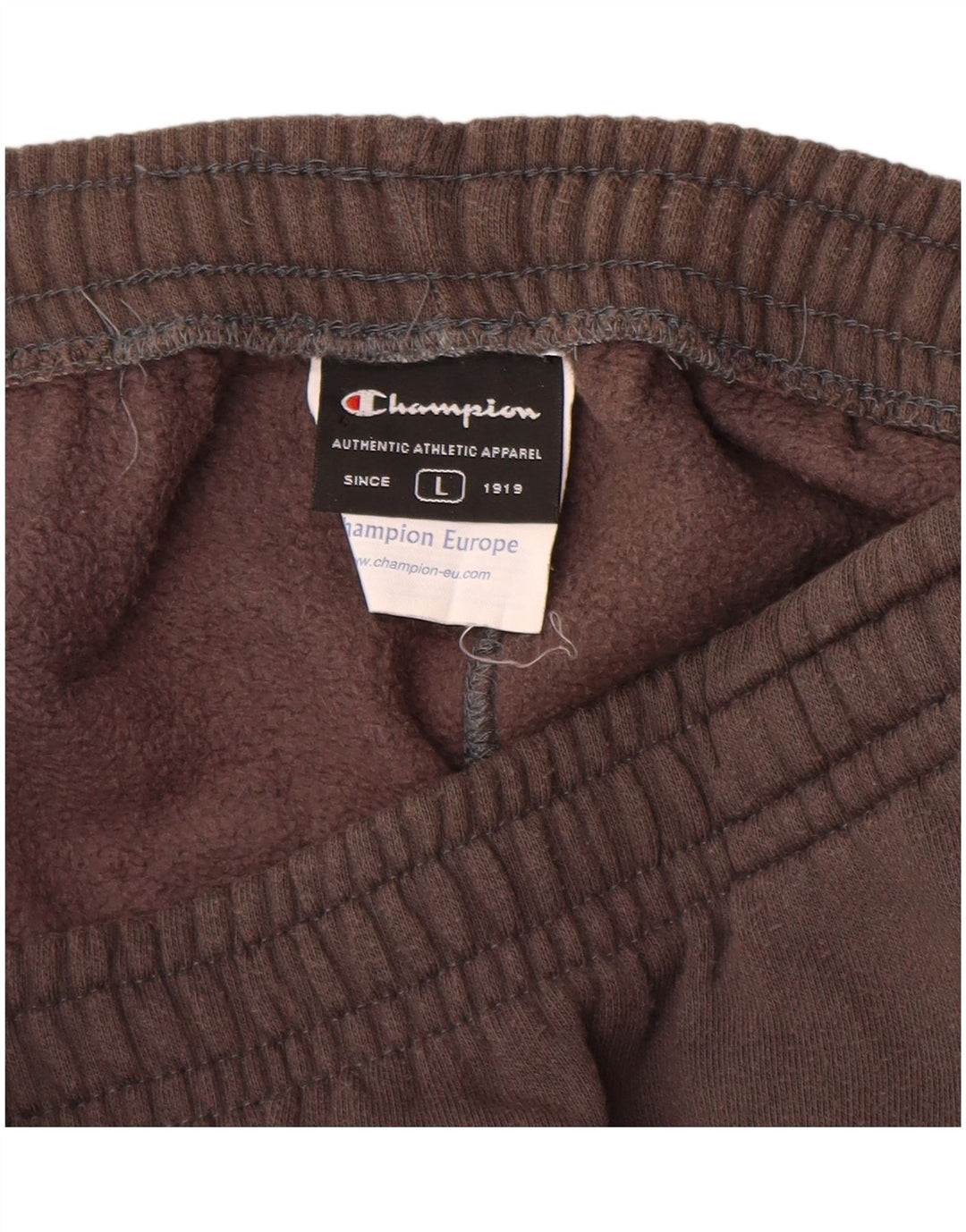 CHAMPION Pantalones de chándal para hombre de algodón marrón grande