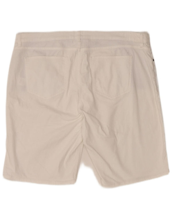 White Stuff Pantalones cortos informales para mujer UK 20 2XL W40 Algodón
