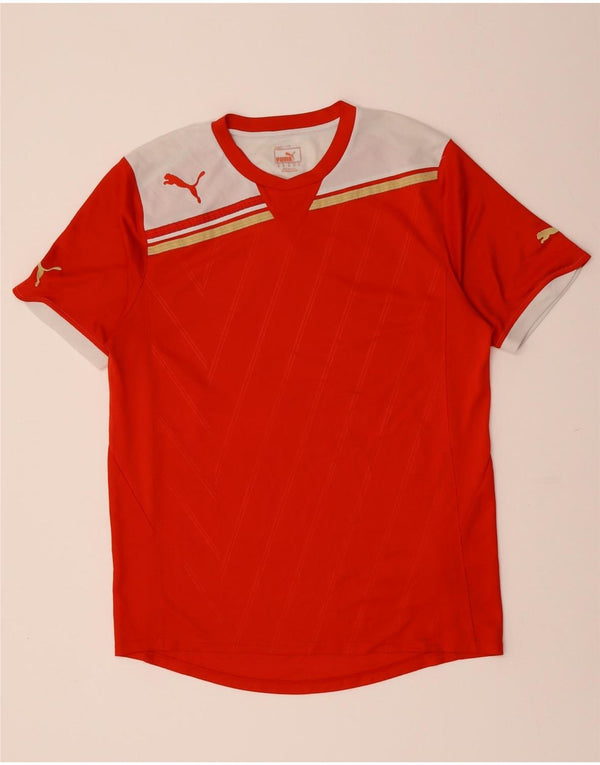 Camiseta PUMA para hombre Top Medium Red Colourblock