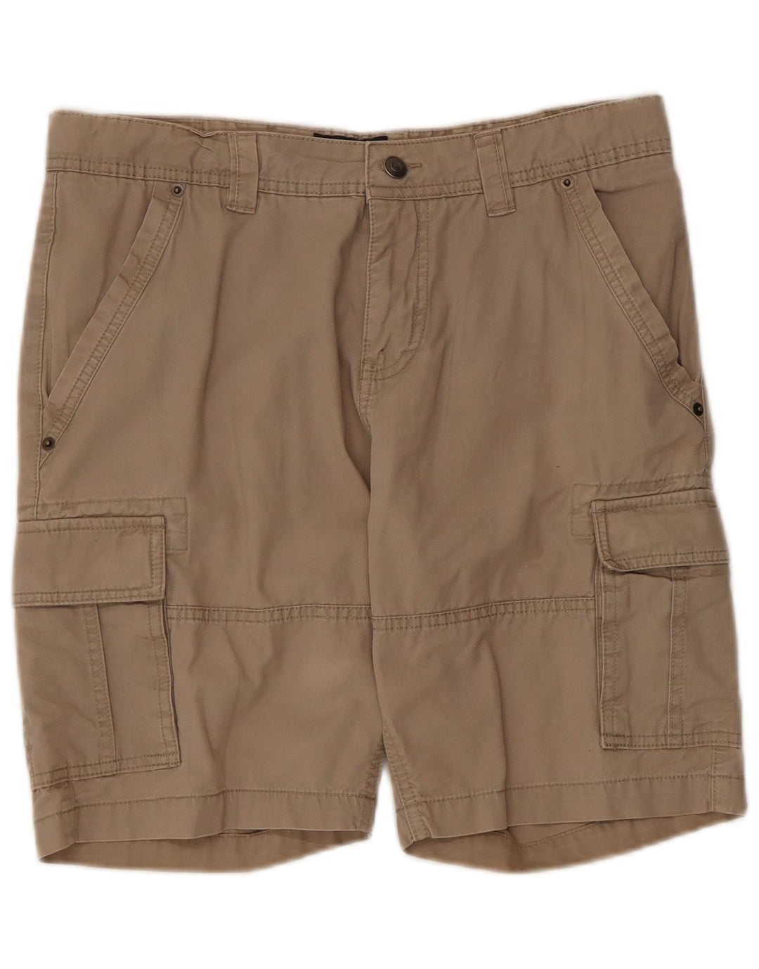 Dack's Pantalones cortos cargo de ajuste regular para hombre IT 48 Medium W32 Algodón beige
