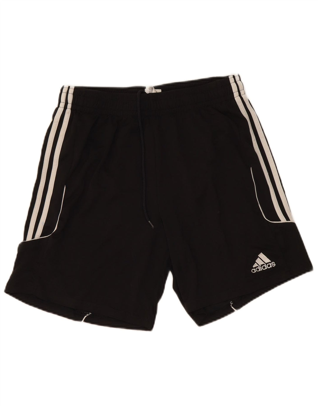 Adidas Mens Climalite Sport Shorts Grande Negro Poliéster