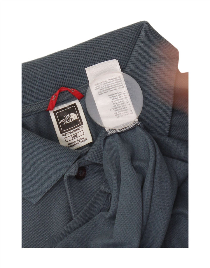 Polo The North Face Hombre Algodón Azul Medio