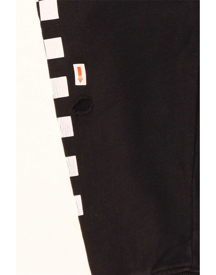 Vans - Sudadera gráfica para mujer, talla 40, talla grande, algodón negro