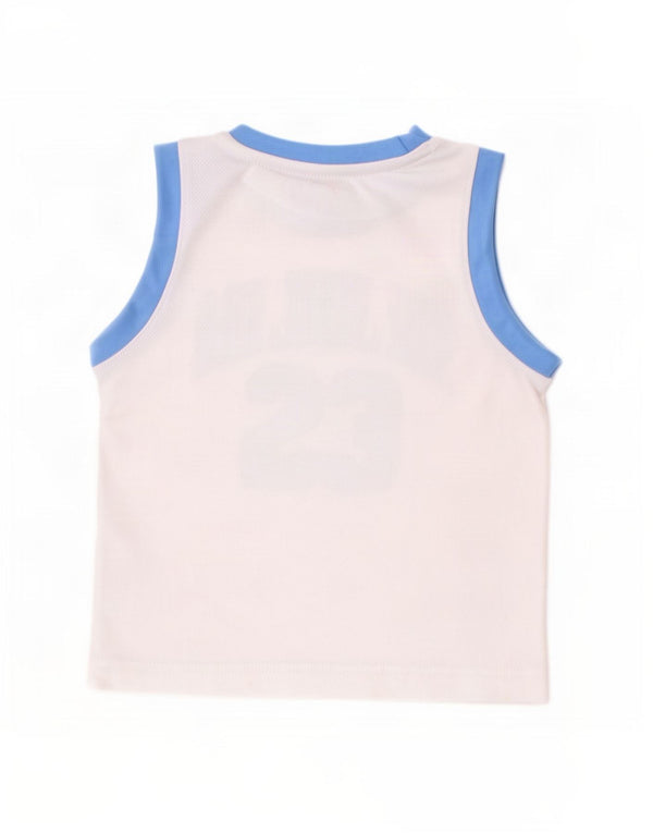 Camiseta sin mangas Jordan Graphic para niño 2-3 años Blanco Poliéster