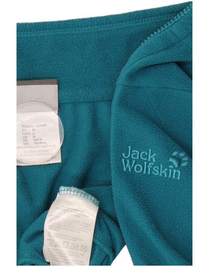 JACK WOLFSKIN Chaqueta Polar Mujer UK 12/14 Azul Medio Poliéster