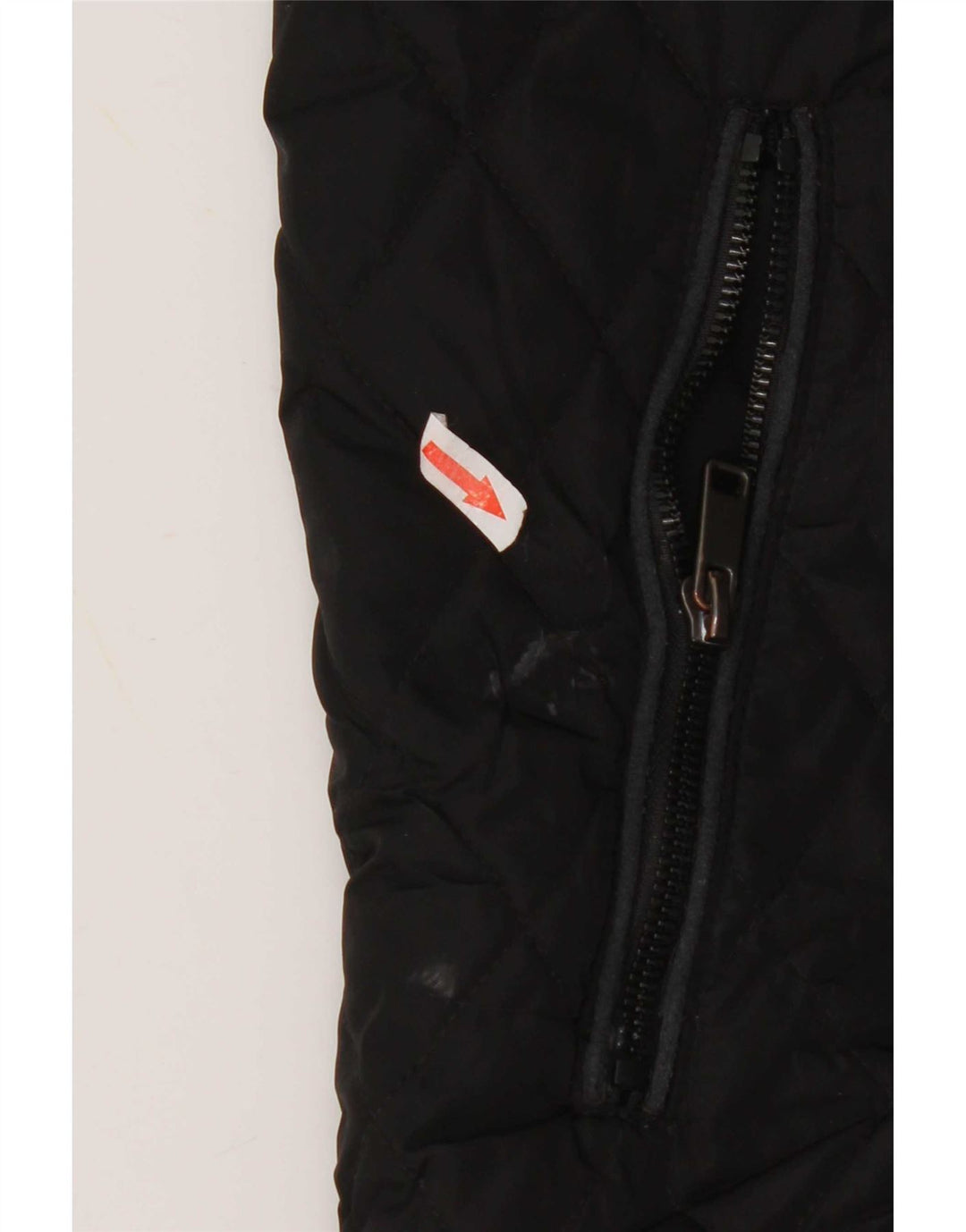 Zara Hombre Chaleco Acolchado UK 42 XL Negro