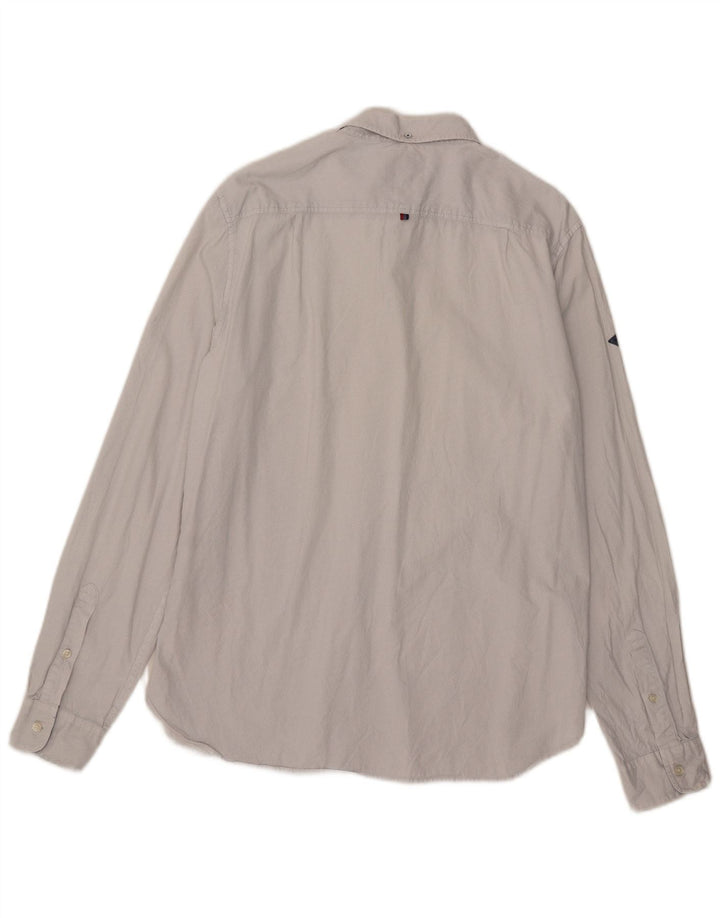 Camisa Superdry para hombre 2XL Algodón con manchas grises