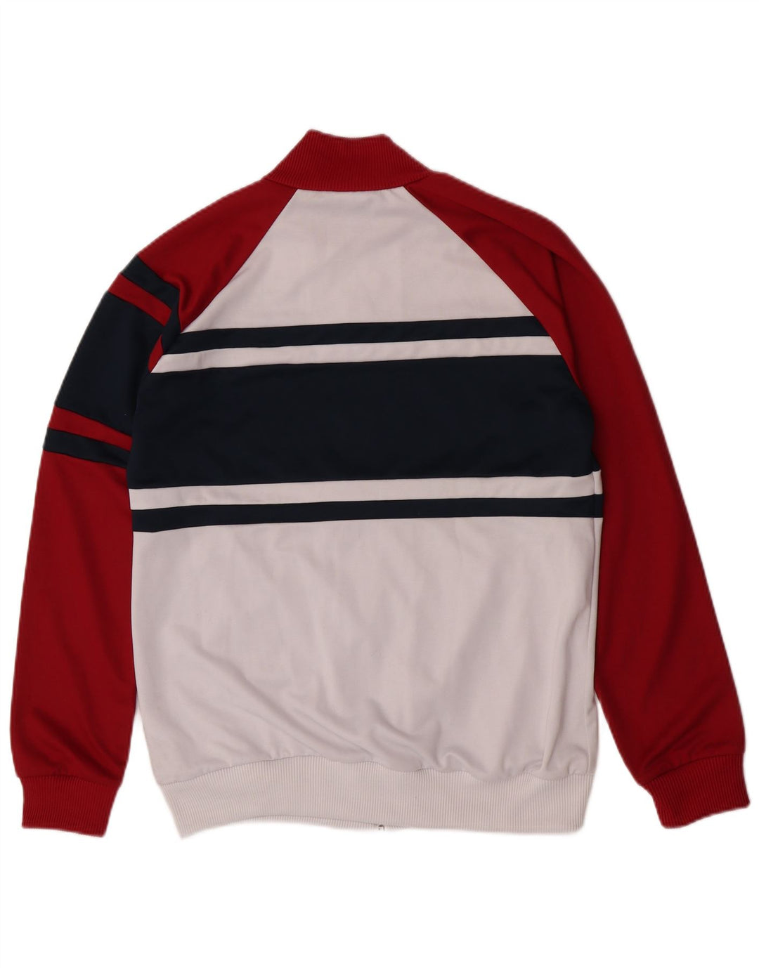 Diadora Hombre Chaqueta De Chándal Con Gráfico XL Blanco Poliéster Color Block