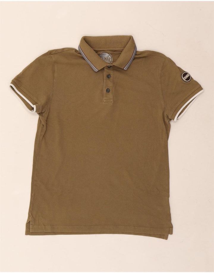 Colmar Polo Estampado De Algodón Caqui Medio | Hombre