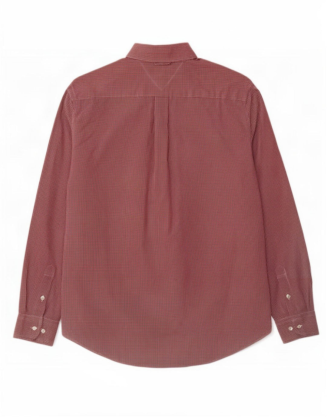 Tommy Hilfiger Camisa para hombre grande de algodón a cuadros rojo