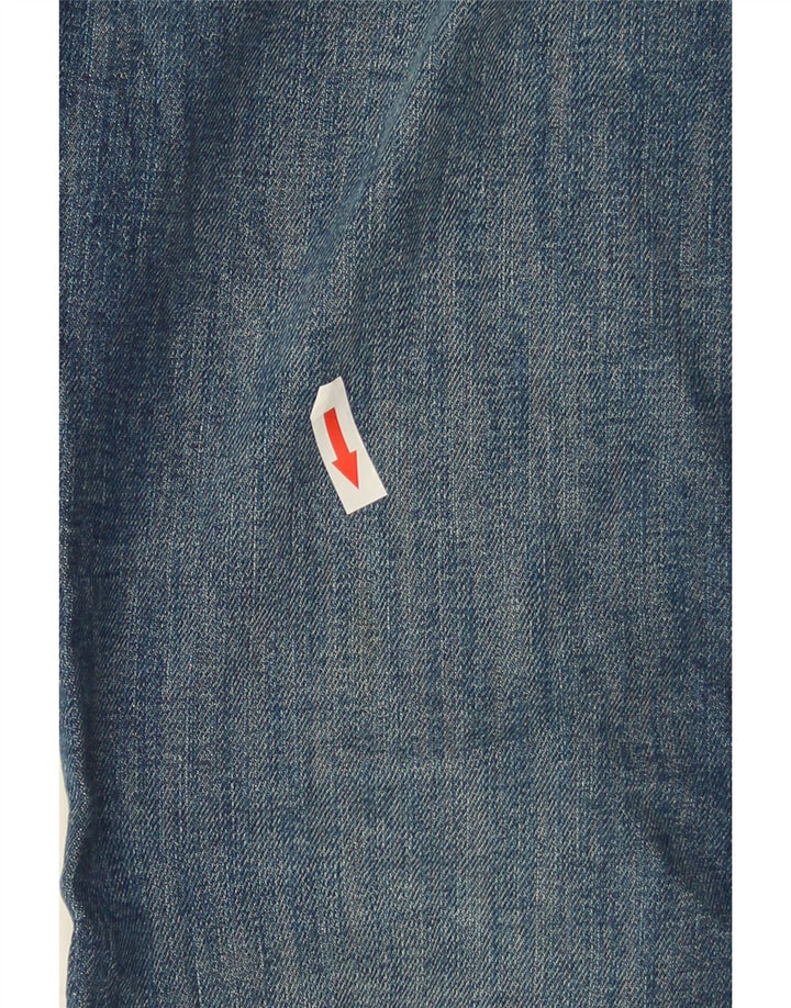 Zara Jeans Acampanados Para Mujer EU 38 Small W28 L33 Algodón Azul