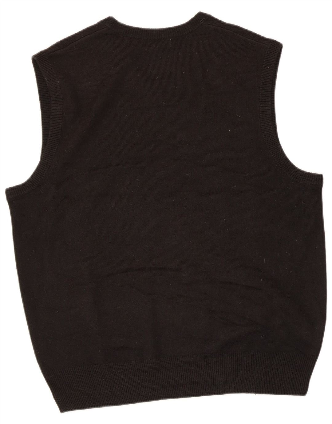 Dockers Chaleco para hombre Camiseta sin mangas Medium Black Argyle/Diamond Acrylic