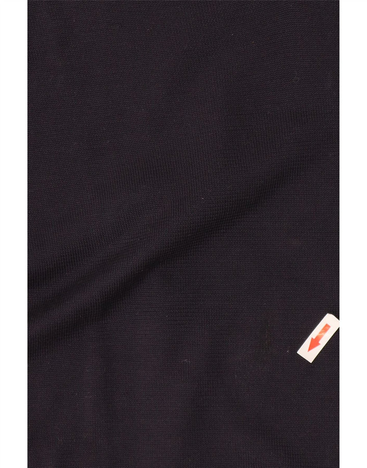 Dkny Jersey Con Cuello En V Para Hombre XL Seda Azul Marino