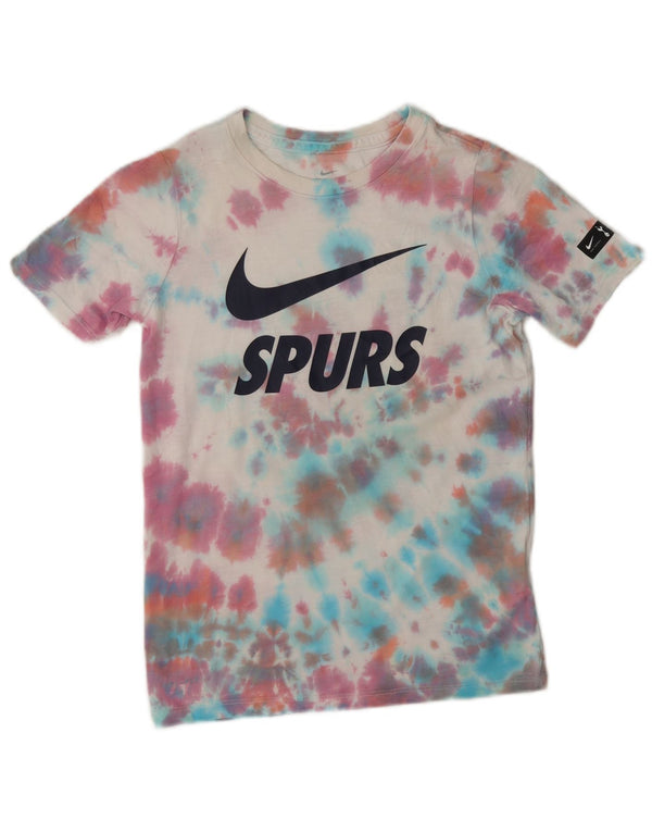 Nike Camiseta Dri Fit Graphic para niños 8-9 años Small Multicolor Tie Dye
