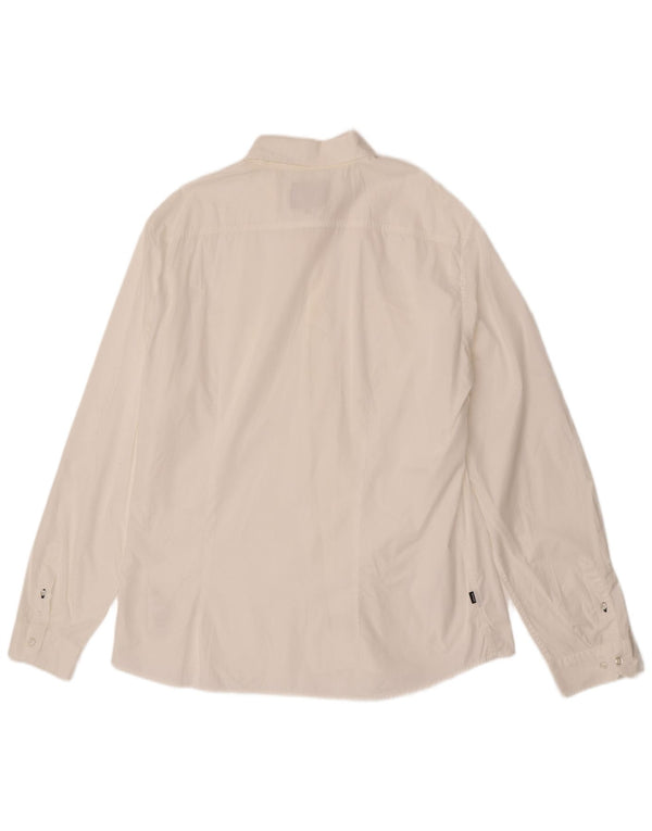 Blauer Camisa Hombre 3XL Algodón Blanco