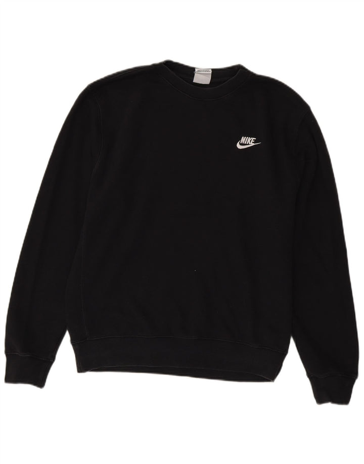 Nike Hombre Sudadera Jumper Small Negro Algodón