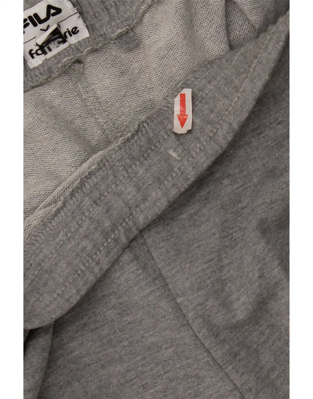 Fila Mens Graphic Sport Shorts Grande Gris Algodón