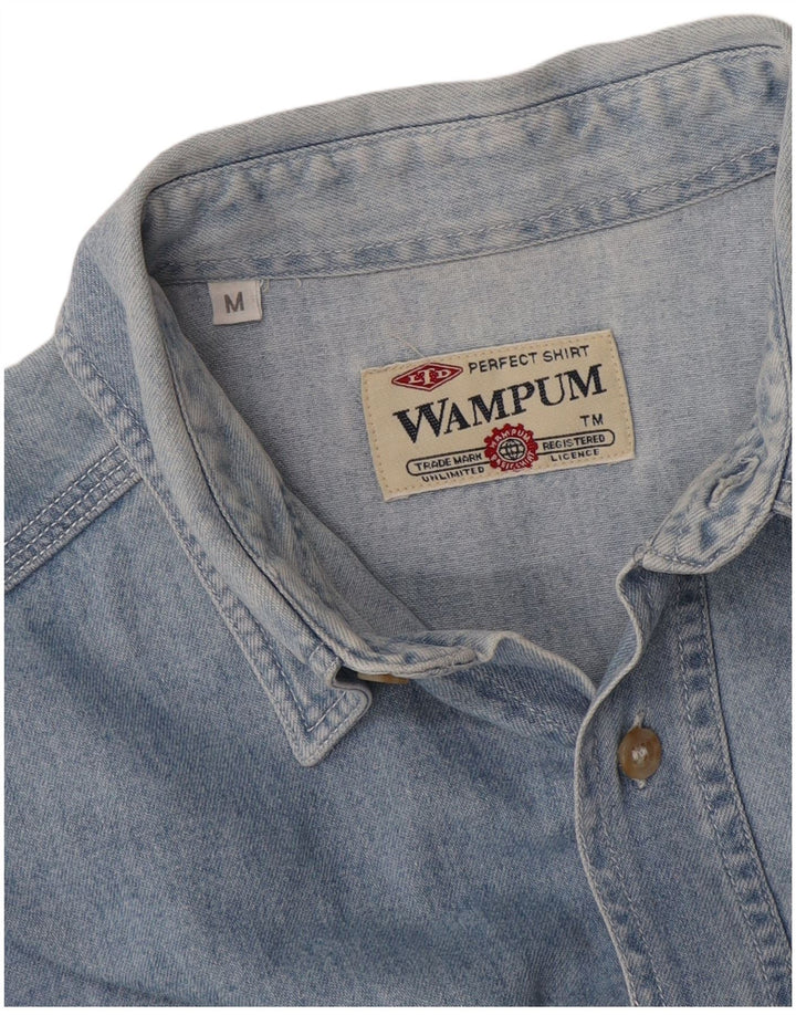 Wampum Camisa Vaquera Azul Medio Hombre