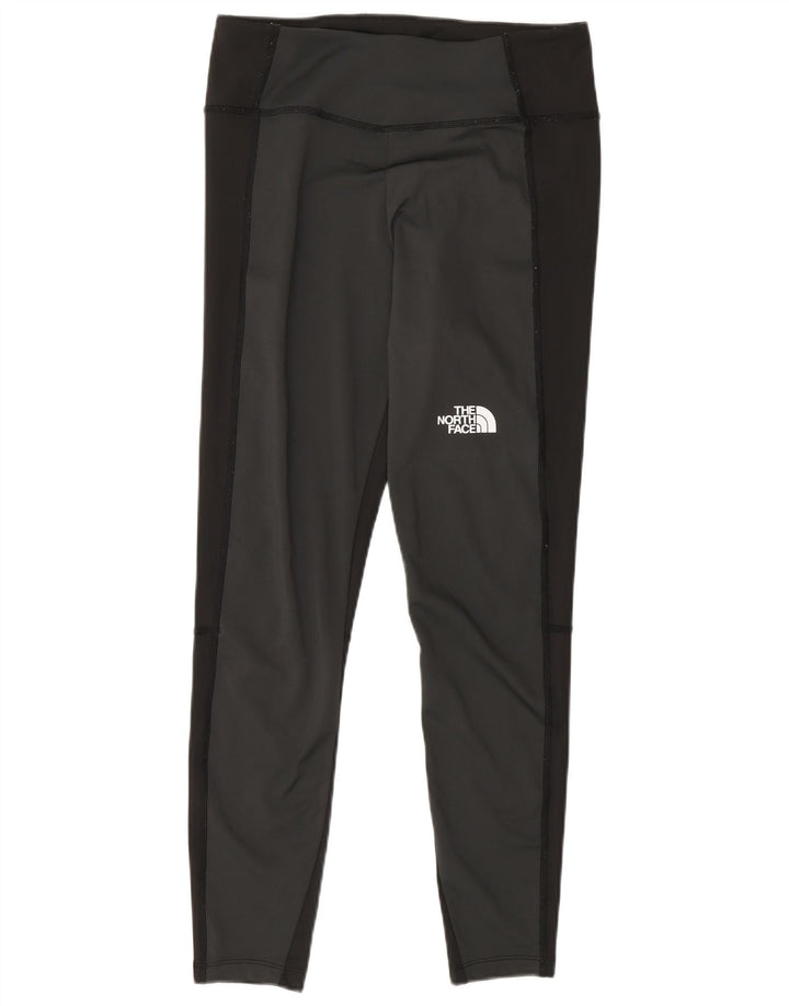 Leggings The North Face para mujer UK 40 Poliéster color block gris medio