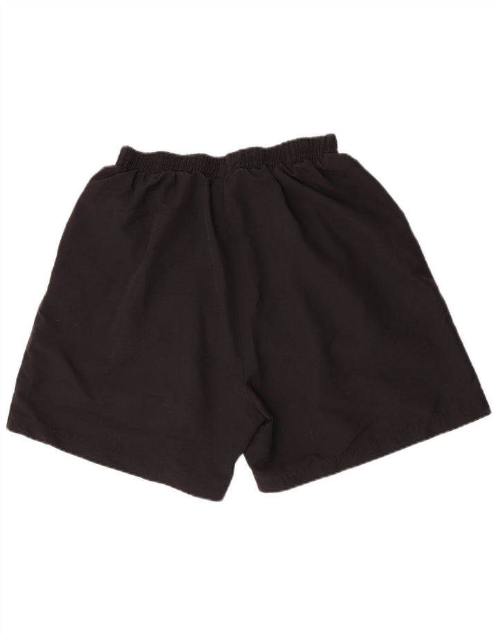 Reebok Pantalones cortos deportivos para hombre 2XL Poliéster negro