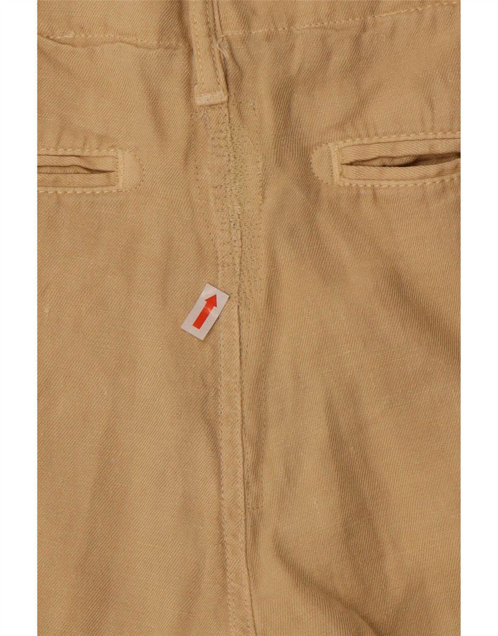 Marlboro Classics Pantalones cortos chinos para hombre W32 Algodón beige medio