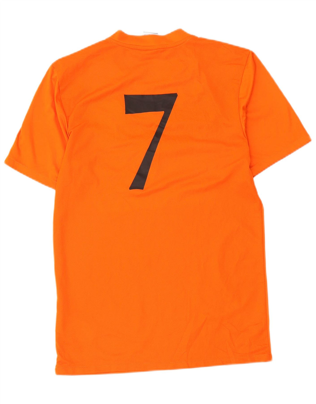 Camiseta Nike Dri Fit Graphic para hombre, talla pequeña, color naranja, poliéster