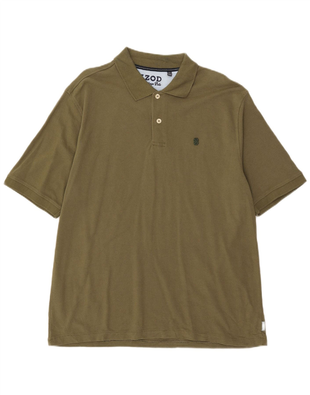 Izod Hombre Heritage Polo Polo Grande Caqui Algodón