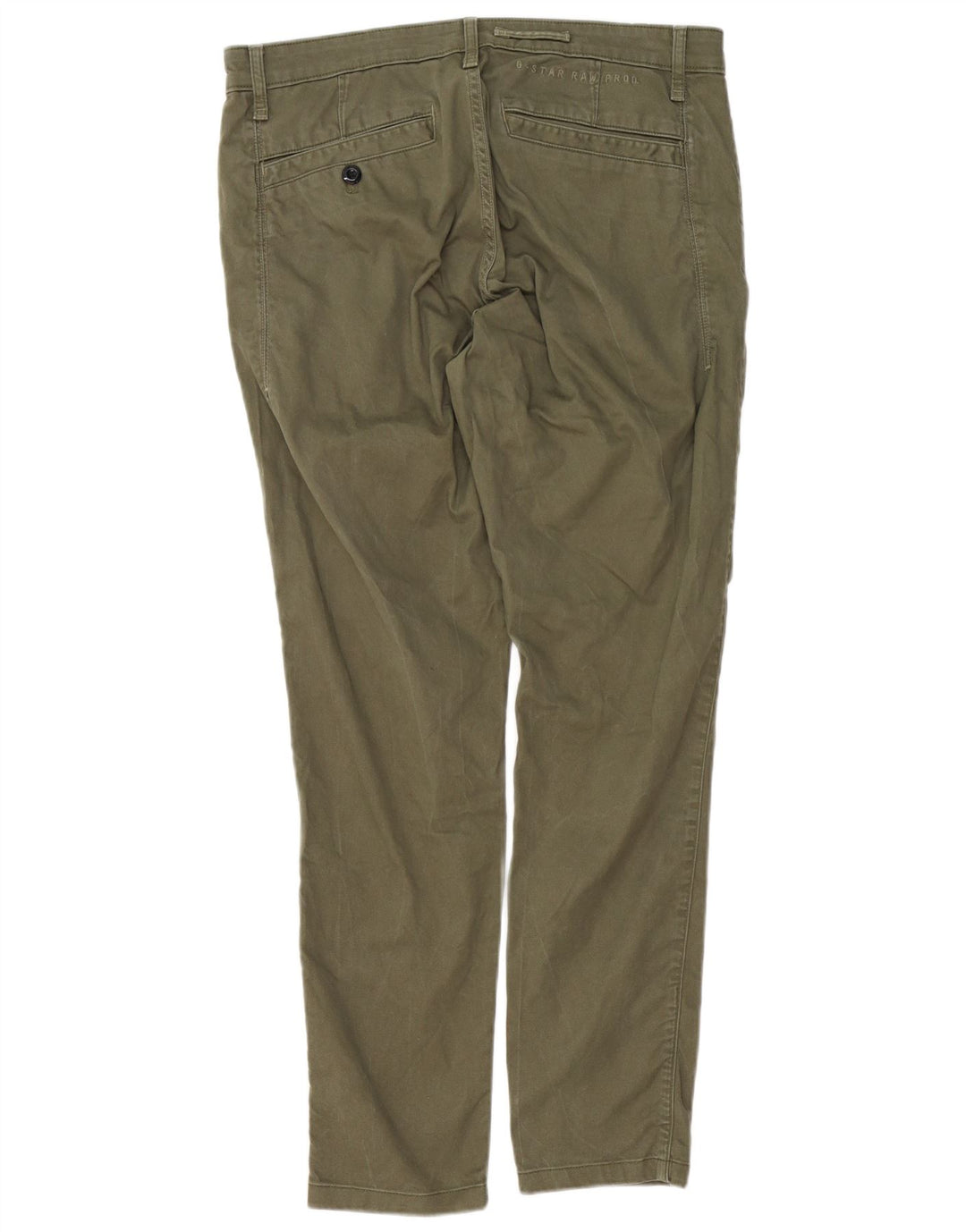 G-STAR Pantalón chino slim fit para hombre W34 L30 Algodón caqui
