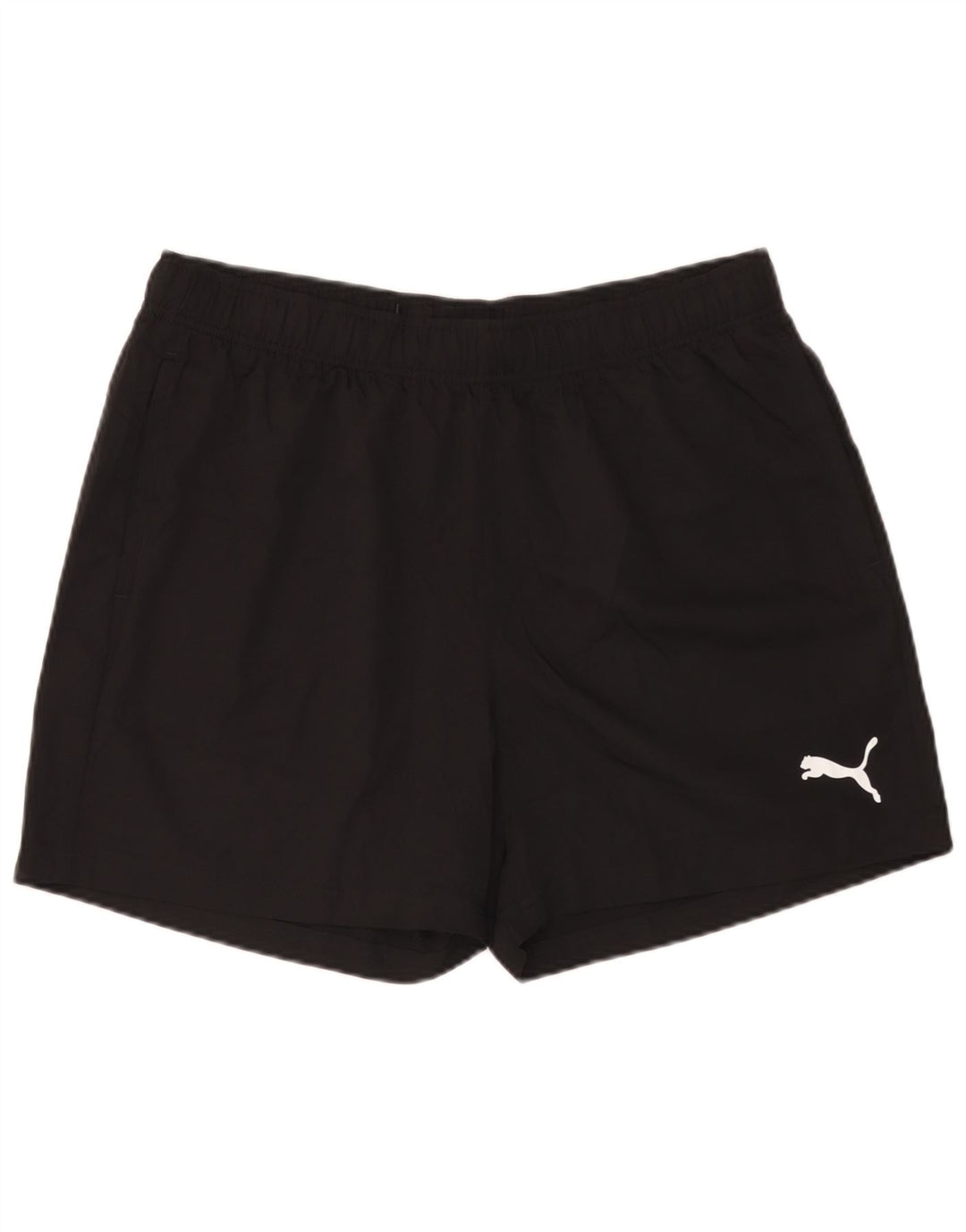 Puma Pantalones cortos deportivos para hombre XL Poliéster negro