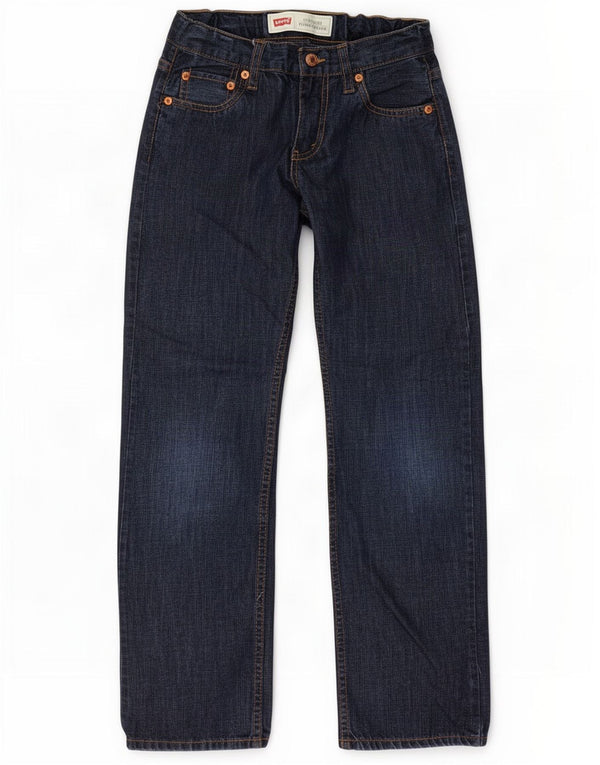 Levi's Vaqueros rectos Jambe Droite para niños 9-10 años W25 L25 Algodón azul marino