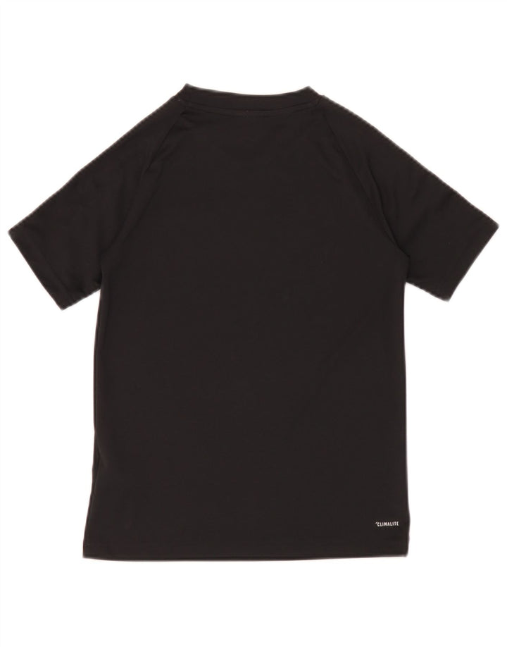 Adidas Chicos Climalite Camiseta Top 9-10 Años Negro Poliéster