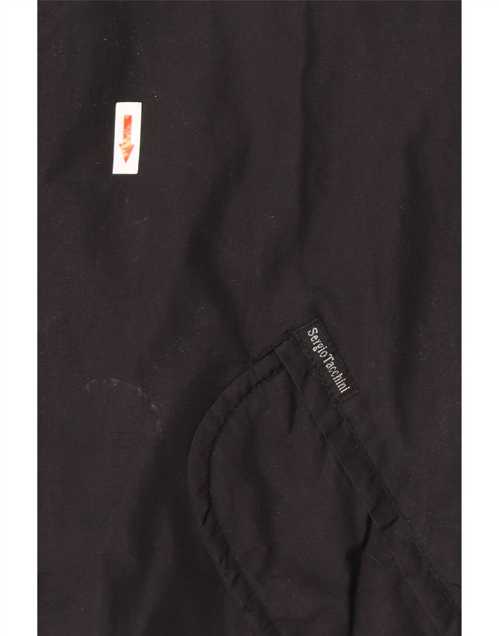Sergio Tacchini Chaqueta cortavientos para mujer UK 14 Medium Black
