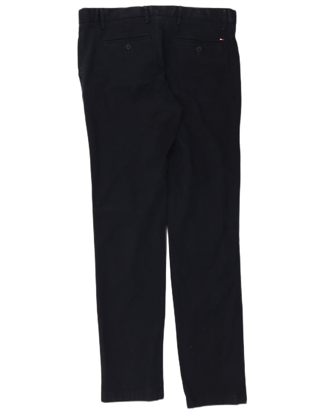 TOMMY HILFIGER Pantalón chino ajustado para hombre W36 L34 Algodón azul marino