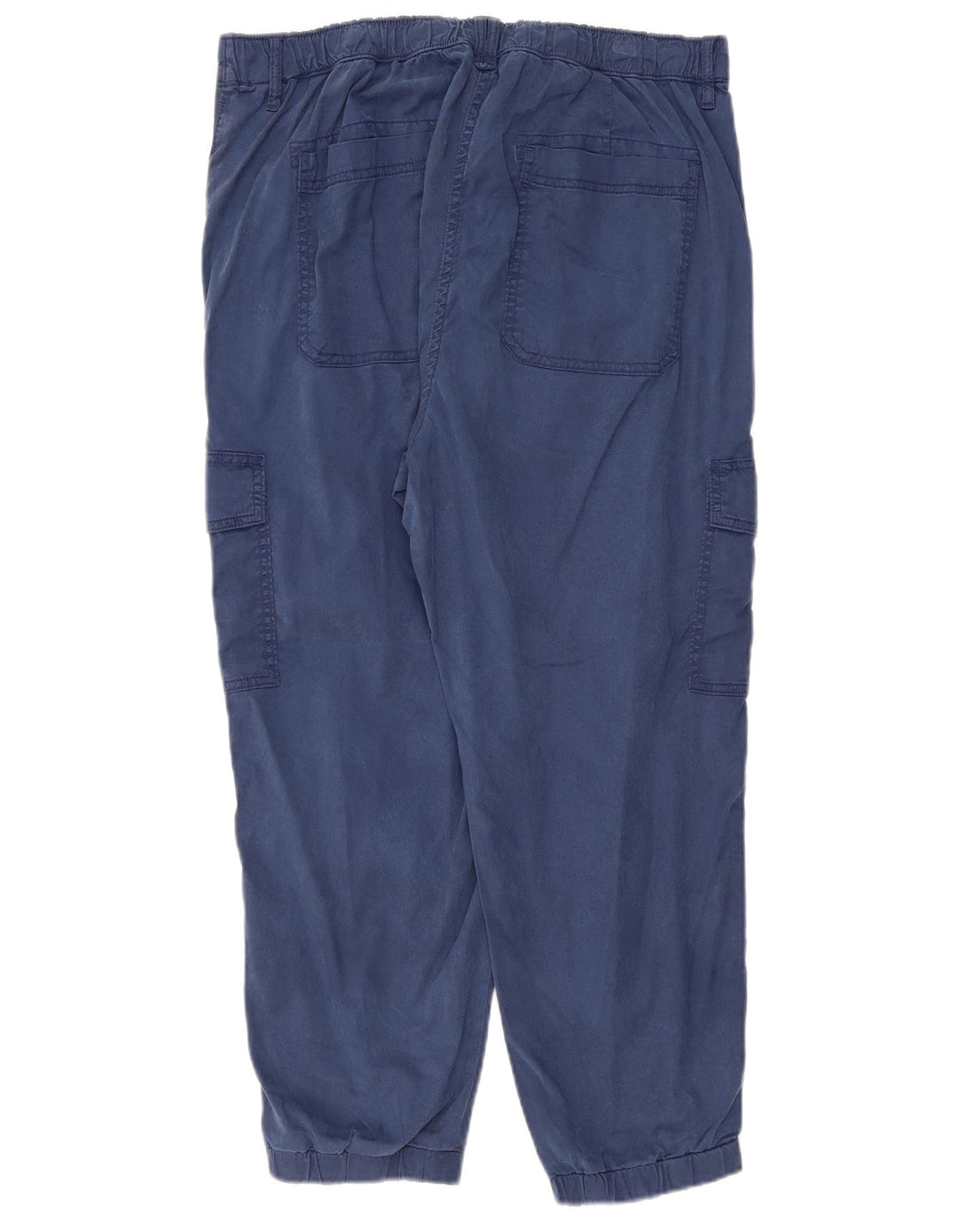 Marks & Spencer Pantalones Cargo Cortos para Mujer UK 40 Large W34 L25 Azul Marino