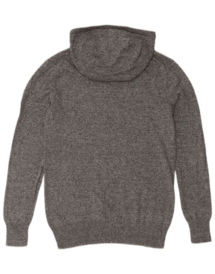 SUPERDRY Jersey con capucha para hombre de algodón gris medio