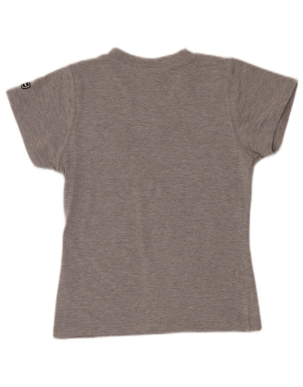 Champion Camiseta Mujer Top UK 8 Small Gris Algodón