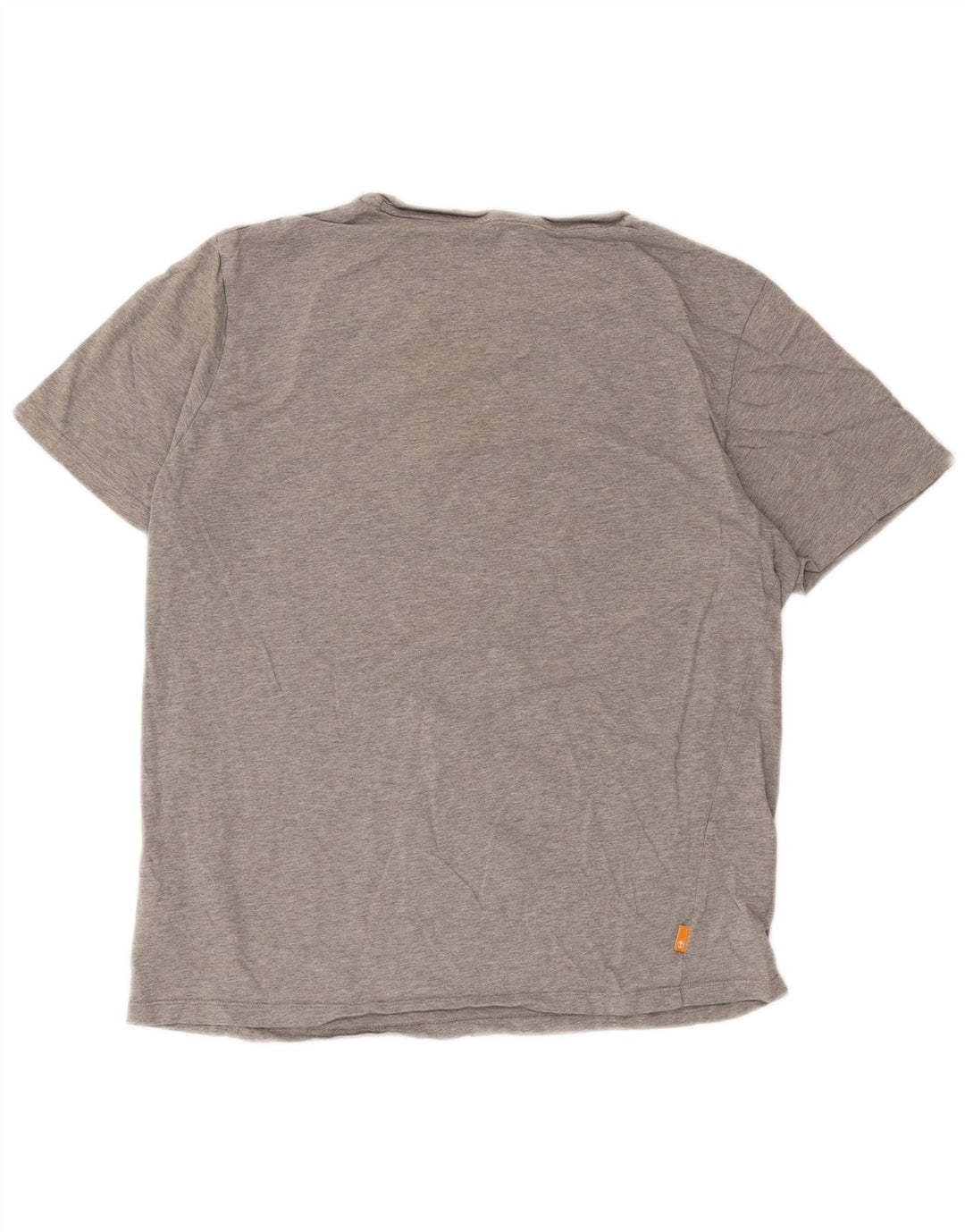 Timberland Camiseta gráfica de ajuste regular para hombre Top de algodón gris medio