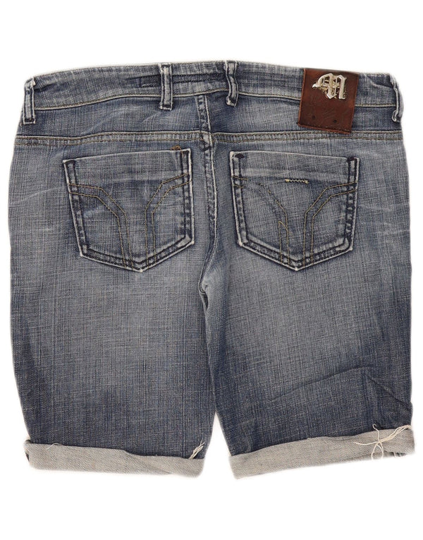 Miss Sixty Mujer Marvel Shorts Vaqueros W30 Algodón Azul Medio