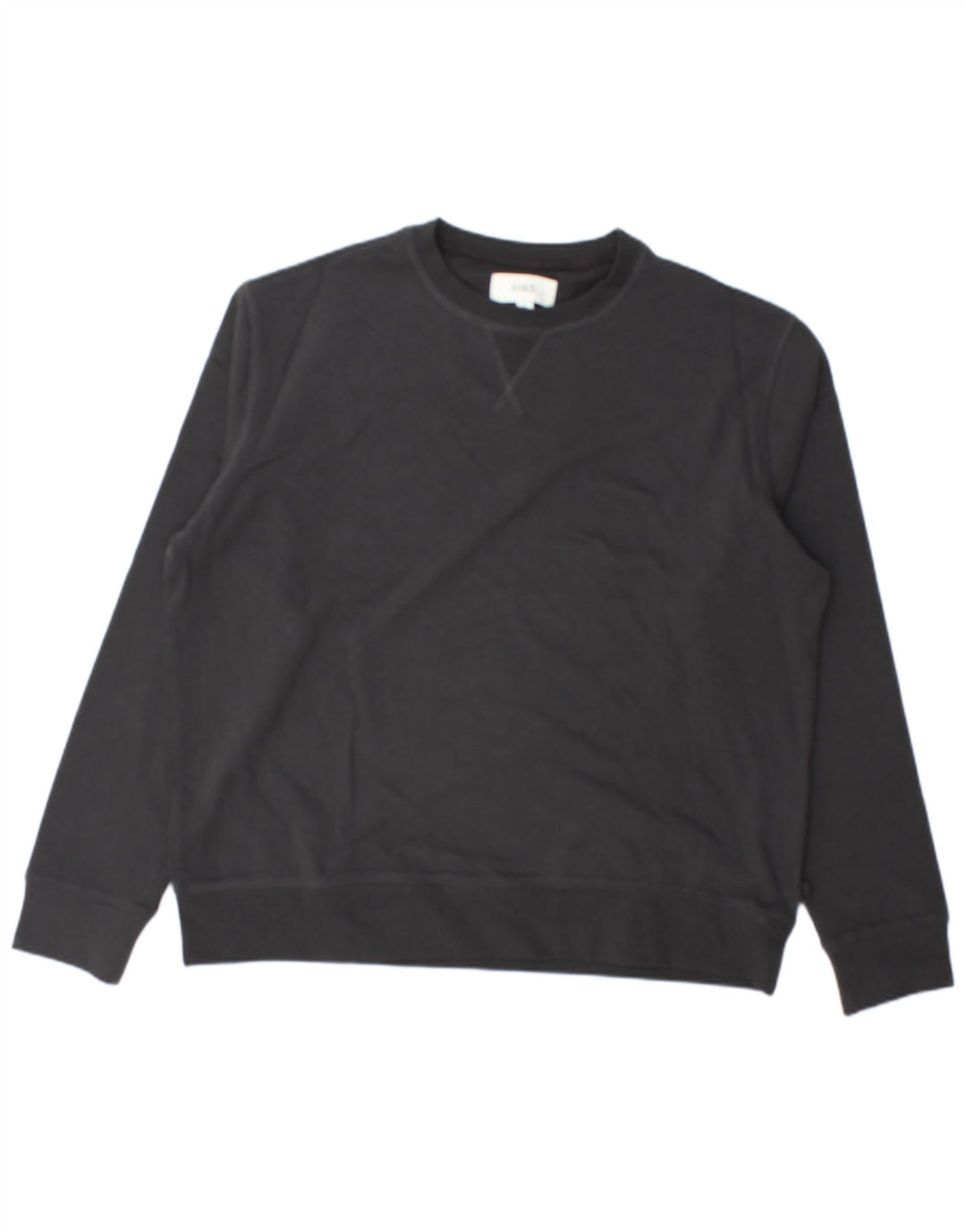MARKS & SPENCER Sudadera Hombre XL Algodón Negro