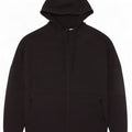 Adidas Hombre Zip Sudadera Con Capucha Suéter Medio Gris Moteado