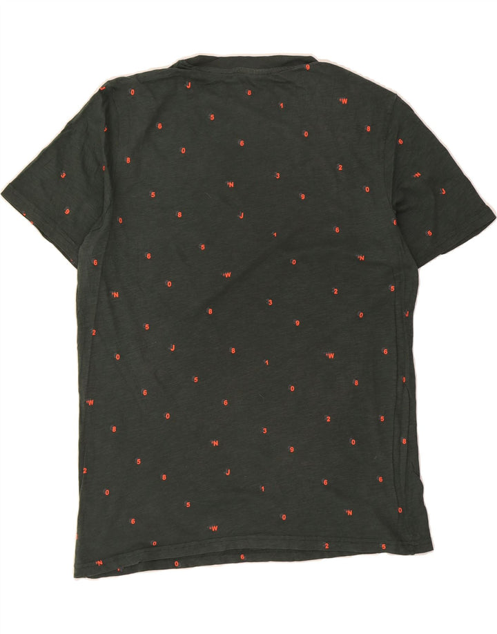 JACK & JONES Mens Graphic T-Shirt Top XL Green Vintage Jack & Jones and Second-Hand Jack & Jones from Messina Hembry 