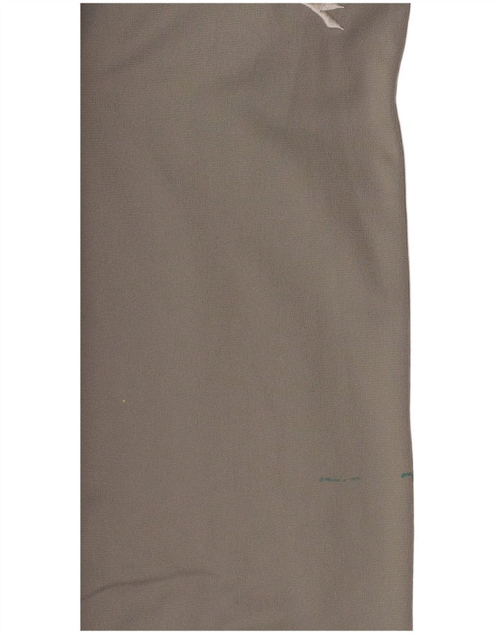 Diadora Pantalón Chándal Mujer UK 6 XS Gris Poliéster