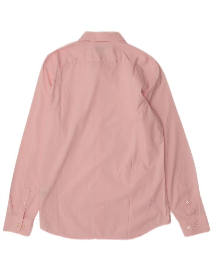 Banana Republic Camisa Hombre Grande Rosa Algodón