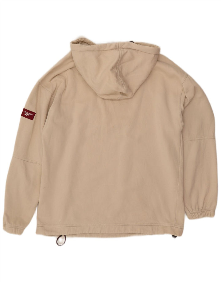 REEBOK Jersey con capucha holgado para hombre XS Off White