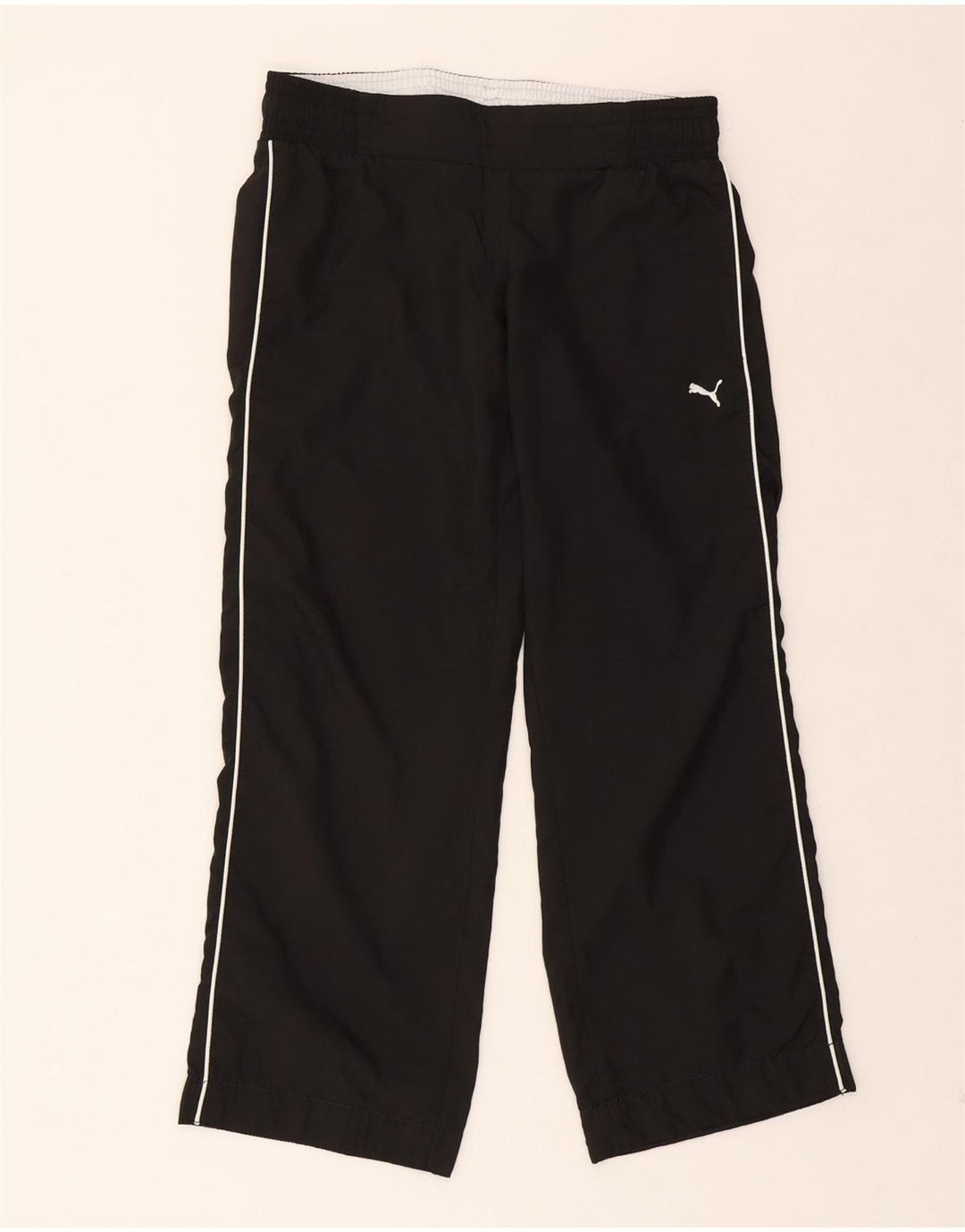 PUMA Womens Tracksuit Trousers UK 12 Medium  Black Vintage Puma and Second-Hand Puma from Messina Hembry 