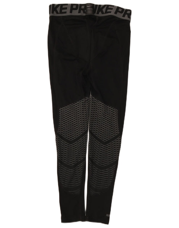 Nike Leggings gráficos para hombre Poliéster color block en negro mediano