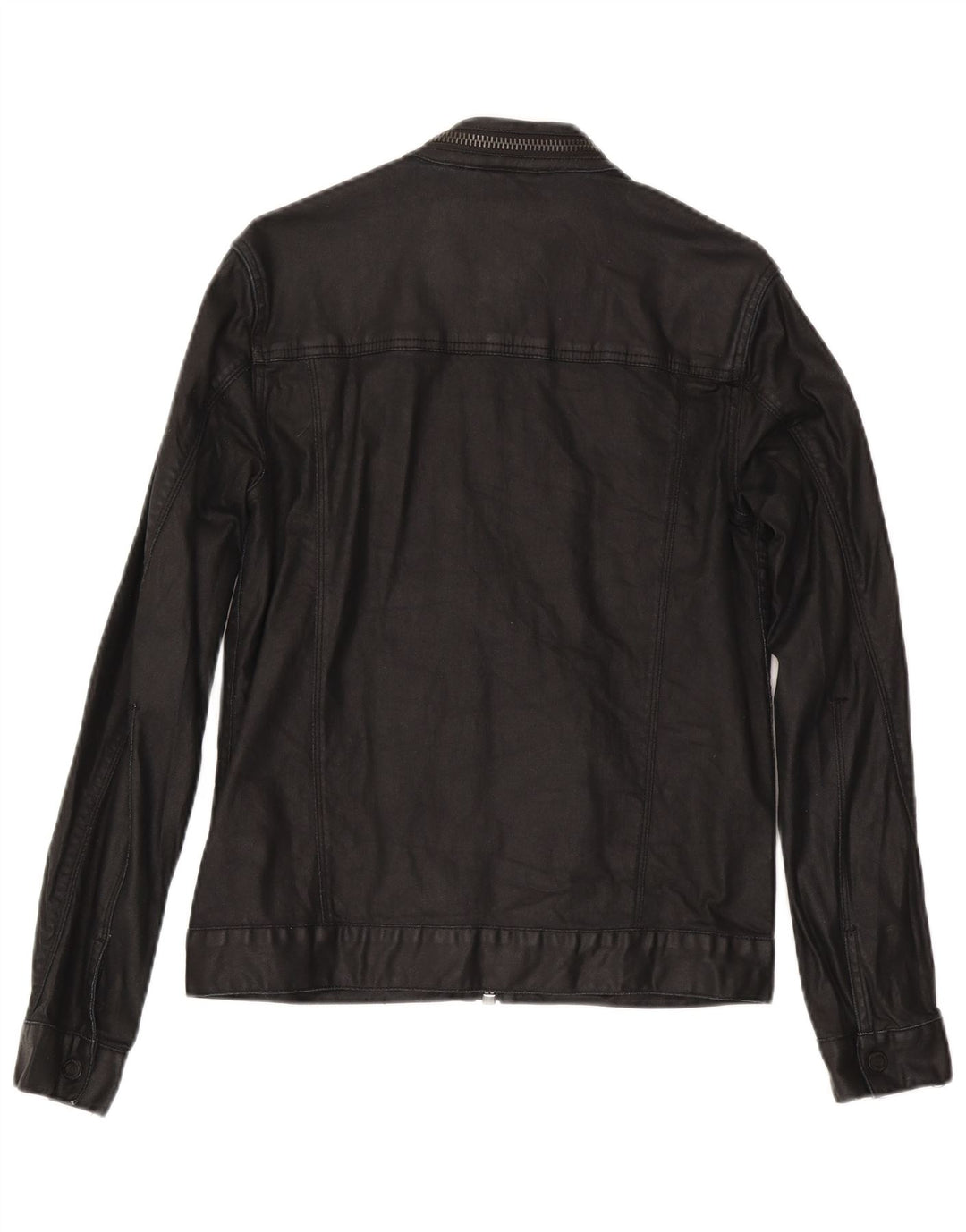 Superdry Chaqueta Vaquera Para Hombre UK 36 Small Algodón Negro