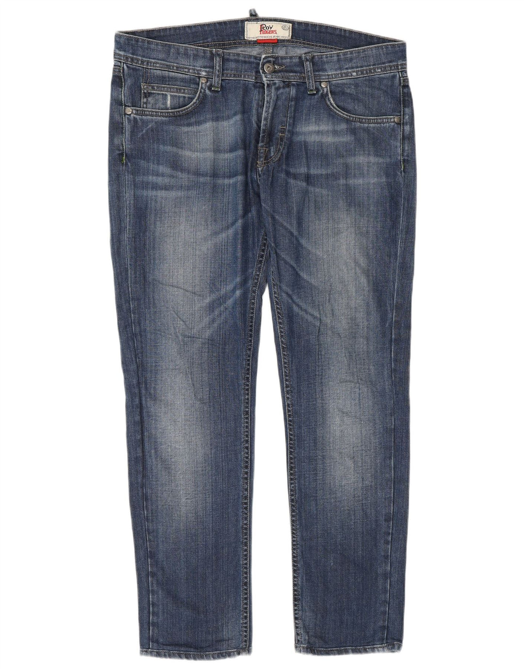 Roy Rogers Vaqueros ajustados para mujer W32 L28 Algodón azul