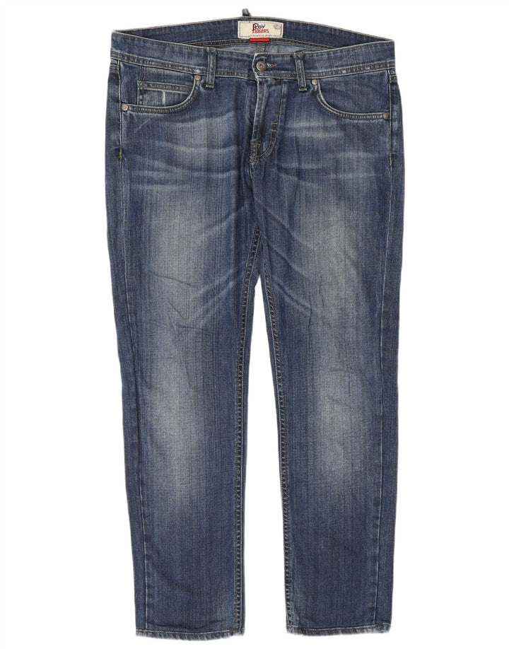 Roy Rogers Vaqueros ajustados para mujer W32 L28 Algodón azul